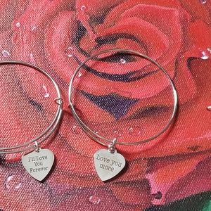 Stainless steel love bracelets